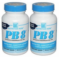 Nutrition Now Pb 8 Pro-biotic Acidophilus for Life -- 120 Capsules X 2