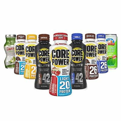 CORE POWER Natural High-Protein Milk Shake HEALTHY VARIETY (pack of 9)