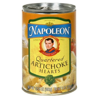 Napoleon Quartered Artichokes, 13.75-Ounce Tin (Pack of 6)