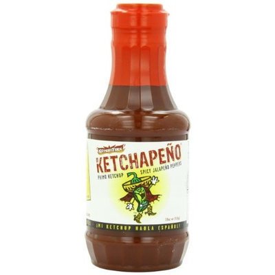 Schy Town Fire, Ketchapeno, 19-Ounce Bottles, (Pack of 6)