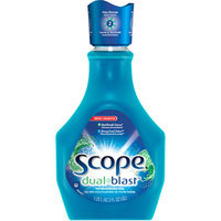 Scope Dual-Blast Icy Mint Blast Mouthwash 42.26 Oz