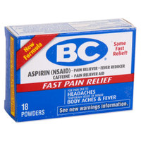 BC Aspirin Pain Relief Powder - 18 ct
