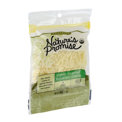 Nature's Promise Organics Organic Shredded Mozzarella Cheese