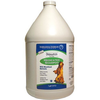 International Veterinary Sciences Dermaplex Medicated Shampoo for Dogs 1 Gallon