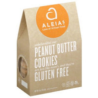 Aleia's Aleias Gluten Free Peanut Butter Cookies, 9 oz, (Pack of 6)
