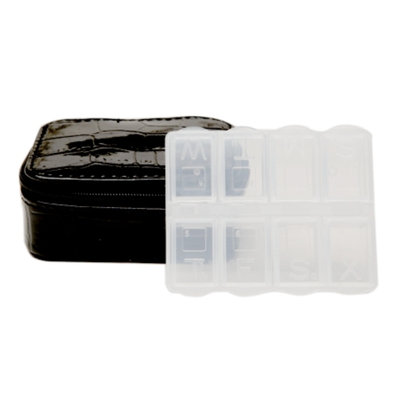 Walgreens 7-Day Pill Reminder with Case, 1 ea