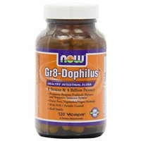 NOW Foods - Gr8-Dophilus - 120 Vegetarian Capsules