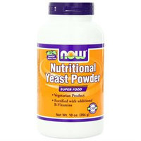 NOW Foods - Nutritional Yeast Powder - 10 oz.