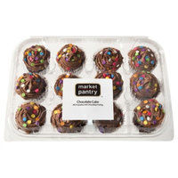 market pantry Market Pantry Chocolate Cupcakes 12 ct
