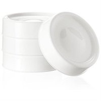 Tommee Tippee Closer to Nature Breast Milk Protection Lids - 6Ct