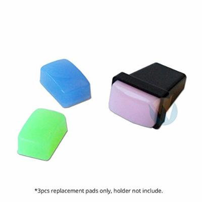 Winstonia 3-Color Replacement Jelly Gel Pad for Rectangular Stamper Scraper Set (3 pieces)