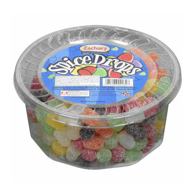 Zachary : Artificially Flavored Spice Drops Coated In Sugar Spice Drops