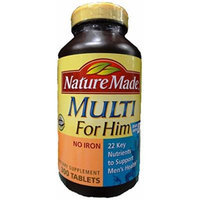 Nature Made Multi for Him 300 CT Multivitamin Dietary Supplement