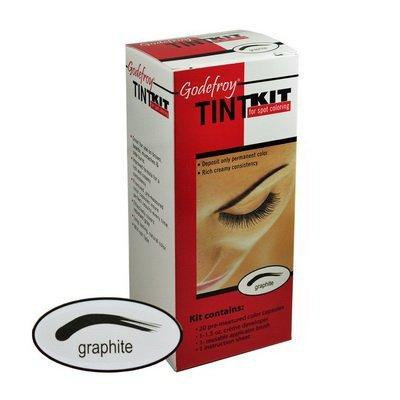 Godefroy Eyebrow Tint Kit Graphite 1.5 Oz (44 Ml)