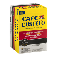 Cafe Bustelo Dark Roast Coffee K-Cups - 12 CT