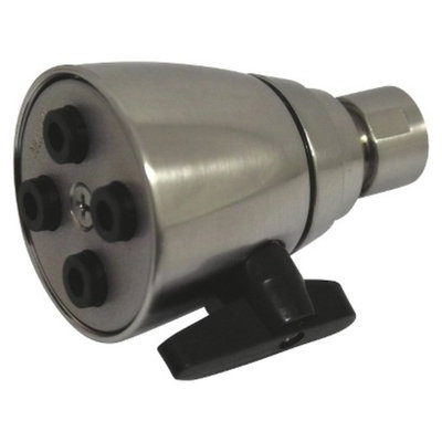 Kingston Satin Nickel Four Jet Solid Brass 2-inch Shower Head