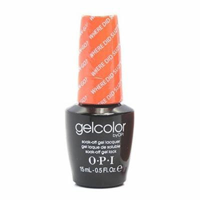 OPI GEL COLOR Nail Polish Lacquer - Brazil Collection - GC A66 - Where Did Suzi's Man-go?, 0.5 Fluid Ounce