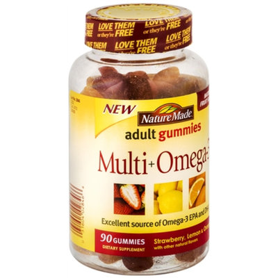Nature Made Strawberry Lemon & Orange Multi + Omega-3 Dietary
