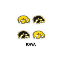 Innovative Adhesives BC-12 University of Iowa Fan-A-Peel Temporary Tattoo-Sticker