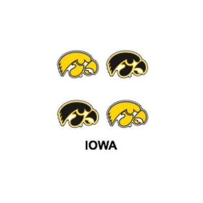 Innovative Adhesives BC-12 University of Iowa Fan-A-Peel Temporary Tattoo-Sticker