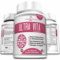 Womens Multivitamin Multimineral with Calcium - Potent Vitamin B Complex, Minerals, and Antioxidant Formula for Natural Energy Boost, Weight Loss Metabolism, Hormone Balance, and Healthy Hair, Skin, Nails - 60 Easy to Swallow Capsules - Made in USA