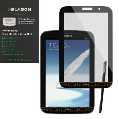 A-1 Advanced Structural Systems, Inc. HD Matte Bubble Free Screen Protector for Samsung Galaxy Note 8.0, Black