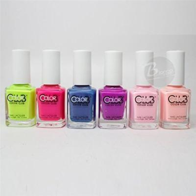Club Poptastic Pastel Neon Collection Lacquer Set of 6 Color AN27 - AN32