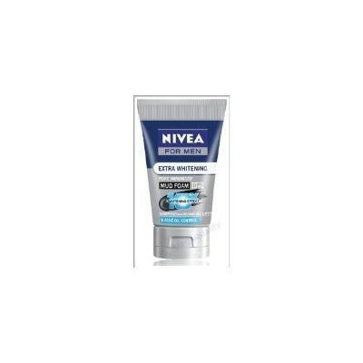 NIVEA for Men Extra Whitening Pore Minimizer Mud Facial Foam