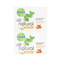 Dettol : Natural Refreshing Soap 2.47 Oz. (Pack of 4) Product of Thailand