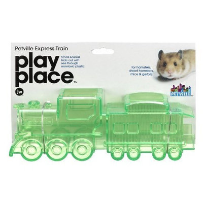 JW Pet Company Play Place PetVille Express Train Small Animal Toy
