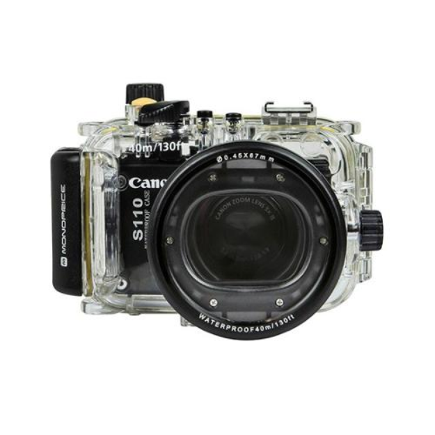 Monoprice Waterproof Camera Dive Housing For Canon S110