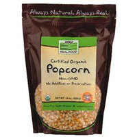 NOW Foods - Certified Organic Popcorn - 24 oz.