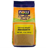 NOW Foods Certified Organic Amaranth Whole Grain - 16 oz