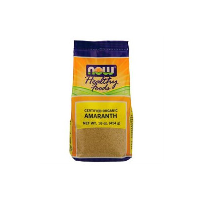 NOW Foods Certified Organic Amaranth Whole Grain - 16 oz