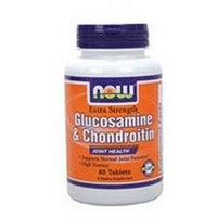 NOW Foods Glucosamine & Chondroitin Sulfate Extra Strength, Tablets, 60 ea