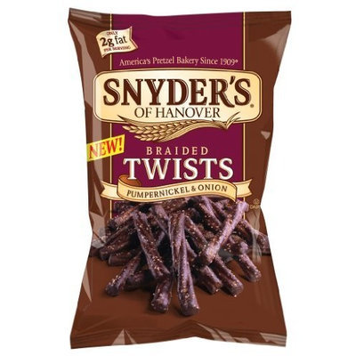 Snyder's Of Hanover Pumpernickel & Onion Braided Twists