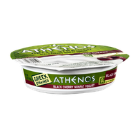 Athenos Greek Strained Black Cherry Nonfat Yogurt