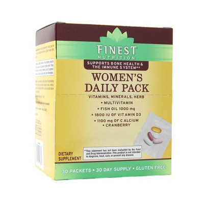 Finest Nutrition Multivitamin Womens Pouch Combo Pk