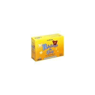 Grisi Ricitos De Oro Soap Sensible Skin 3.5 OZ (Pack of 6)