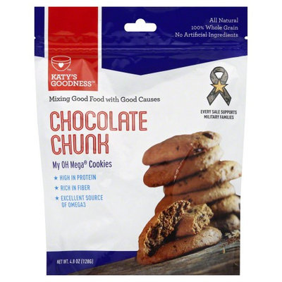 Katy's Goodness My OH Mega Cookies Chocolate Chunk 4.8 oz