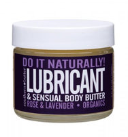 Southern Butter Lubricant & Sensual Body Butter, Rose & Lavender, 2 oz