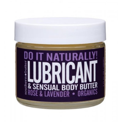 Southern Butter Lubricant & Sensual Body Butter, Rose & Lavender, 2 oz