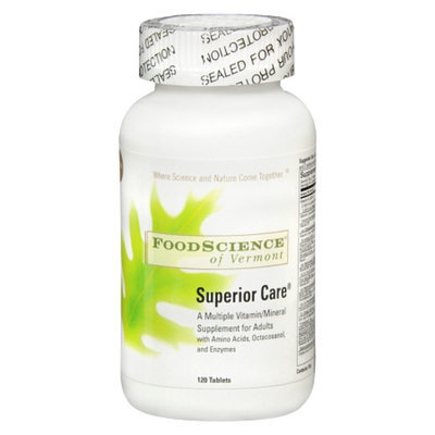 FoodScience of Vermont Superior Care Dietary Supplement Tablets