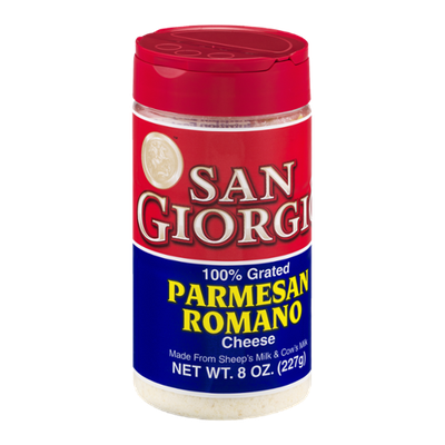 San Giorgio 100% Grated Parmesan Romano Cheese
