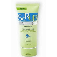 Smooth-E White Baby Face Scrub Anti-Blackheads Pore minimizer Net wt.2.2 FL.OZ. or 62 Gram