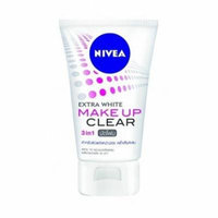 NIVEA Facial Foam Extra White Make Up Clear 3 in 1 Mud Foam