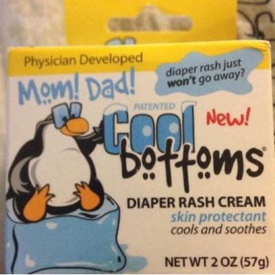 Coolbottoms? Diaper Rash Cream 2oz. Lot Of 2