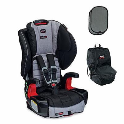 Britax Frontier G1.1 Clicktight Harness-2-Booster Car Seat w Car Seat Travel Bag & 2ct EZ-Cling Sun Shades (Metro)