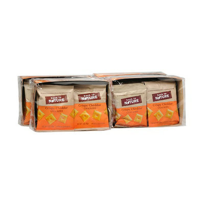 Back to Nature Crispy Crackers 8 Pouches 4 Pack