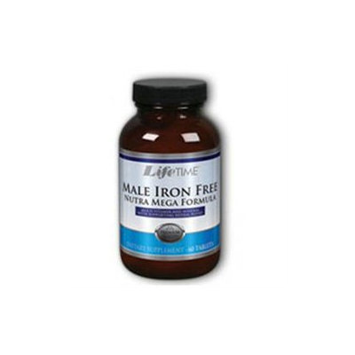 Male Iron Free Nutra Mega, Timed Release, 60 Tablets, LifeTime